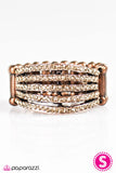 Paparazzi "Bling Is A Girl Thing - Copper" ring Paparazzi Jewelry