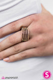 Paparazzi "Bling Is A Girl Thing - Copper" ring Paparazzi Jewelry