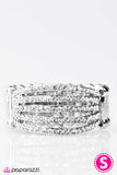 Paparazzi "Bling is a Girl Thing - White" ring Paparazzi Jewelry