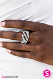 Paparazzi "Bling is a Girl Thing - White" ring Paparazzi Jewelry