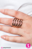 Paparazzi "Blissfully Blessed" Copper Ring Paparazzi Jewelry