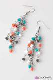 Paparazzi "BLOCK and Roll" Multi Earrings Paparazzi Jewelry