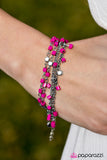 Paparazzi "Block Beats - Pink" bracelet Paparazzi Jewelry