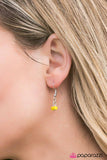 Paparazzi "BLOCK Star - Yellow" necklace Paparazzi Jewelry