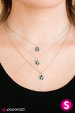 Paparazzi "Bloom Bash - Blue" necklace Paparazzi Jewelry