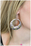 Paparazzi "Blooming Borders - Green " earring Paparazzi Jewelry