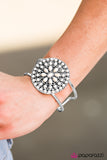 Paparazzi "Blooming Deserts" White Bracelet Paparazzi Jewelry