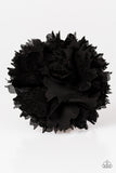 Paparazzi "Blooming Fields" Black Hair Clip Paparazzi Jewelry