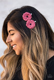 Paparazzi "Blossom Banquet" Pink Hair Clip Paparazzi Jewelry