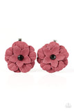 Paparazzi "Blossom Banquet" Red Hair Clip Paparazzi Jewelry