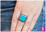 Paparazzi "Blue Lagoon" ring Paparazzi Jewelry