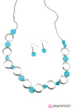 Paparazzi "Blue Moon" necklace Paparazzi Jewelry