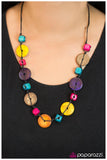 Paparazzi "Boardwalk Beauty" Multi Necklace & Earring Set Paparazzi Jewelry