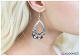 Paparazzi "Bohemian Rhapsody" White Earrings Paparazzi Jewelry