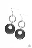Paparazzi "Boho Breeze - Black" earring Paparazzi Jewelry