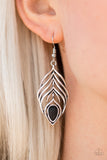 Paparazzi "Bold Little Bird - Black" earring Paparazzi Jewelry