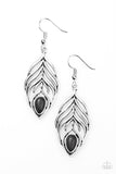 Paparazzi "Bold Little Bird - Black" earring Paparazzi Jewelry