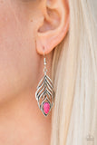 Paparazzi "Bold Little Bird - Pink" earring Paparazzi Jewelry