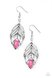 Paparazzi "Bold Little Bird - Pink" earring Paparazzi Jewelry
