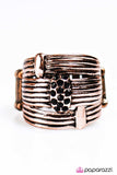 Paparazzi "Bold Ruler" Copper Ring Paparazzi Jewelry