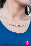 Paparazzi "Boombox Baby - Gold" necklace Paparazzi Jewelry