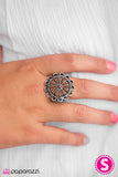 Paparazzi "Boomin and Bloomin - Brown" ring Paparazzi Jewelry