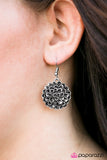 Paparazzi "Booming Blooms - Silver" earring Paparazzi Jewelry
