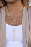 Paparazzi "Boot Scootin Boogie - Gold" necklace Paparazzi Jewelry