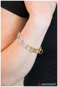 Paparazzi "Born This Way" Gold Bracelet Paparazzi Jewelry