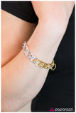 Paparazzi "Born This Way" Gold Bracelet Paparazzi Jewelry