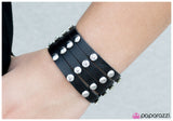 Paparazzi "Born To Be Wild" Black Wrap Bracelet Paparazzi Jewelry