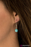 Paparazzi "Born To Roam" Blue Necklace & Earring Set Paparazzi Jewelry