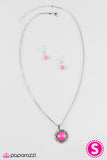 Paparazzi "Born To Roam" Pink Necklace & Earring Set Paparazzi Jewelry