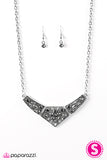 Paparazzi "Born To Shimmer - Silver" necklace Paparazzi Jewelry