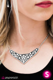 Paparazzi "Born To Shimmer - White" necklace Paparazzi Jewelry
