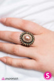 Paparazzi "Born To Shine" Copper Ring Paparazzi Jewelry