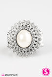 Paparazzi "Born To Shine" White Ring Paparazzi Jewelry