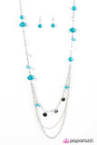 Paparazzi "BOSSanova - Blue" necklace Paparazzi Jewelry