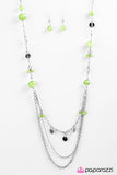 Paparazzi "BOSSanova - Green" necklace Paparazzi Jewelry