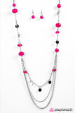 Paparazzi "BOSSanova - Pink" necklace Paparazzi Jewelry
