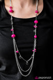 Paparazzi "BOSSanova - Pink" necklace Paparazzi Jewelry