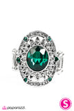 Paparazzi "Boss Babe" Green Ring Paparazzi Jewelry