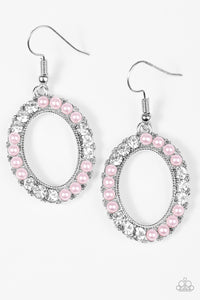 Paparazzi "Boss Glam" Pink Earrings Paparazzi Jewelry