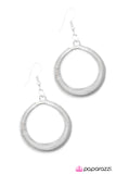 Paparazzi "Bounce Back" Silver Earring Paparazzi Jewelry