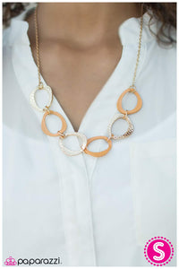 Paparazzi "Bound For Glory" Yellow Necklace & Earring Set Paparazzi Jewelry