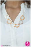 Paparazzi "Bound For Glory" Yellow Necklace & Earring Set Paparazzi Jewelry