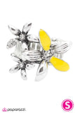 Paparazzi "Bouquet Of Bling - Yellow" ring Paparazzi Jewelry