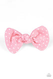 Paparazzi "BOW a Kiss" Pink Hair Clip Paparazzi Jewelry