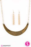 Paparazzi "Bow To Me" necklace Paparazzi Jewelry