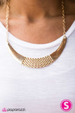 Paparazzi "Bow To Me" necklace Paparazzi Jewelry